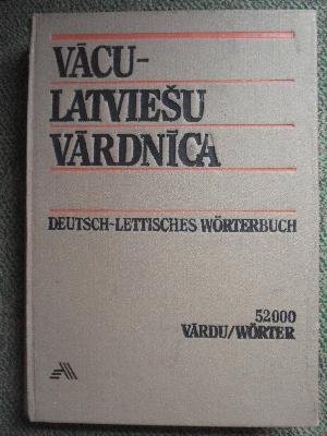 Vācu - Latviešu Vārdnīca