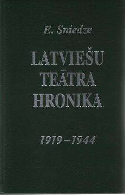 Latviešu teātra hronika, 1919-1944