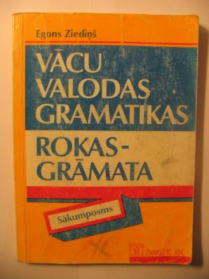Vācu valodas gramatikas rokasgrāmata