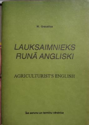 Lauksaimnieks runā angliski