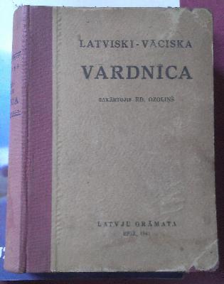 Latviski - vāciska vārdnīca