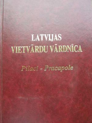Latvijas vietvārdu vārdnīca 2