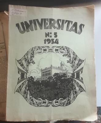 Universitas Nr.5(69) 1934
