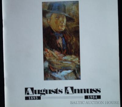 Augusts Annuss, 1893–1984. Izstādes katalogs