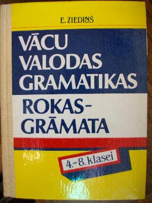 Vācu valodas gramatikas rokasgrāmata 4.-8. klasei