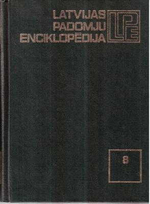 Latvijas padomju enciklopedija nr8