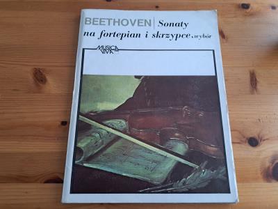 SONATY NA FORTEPIAN I SKRZYPCE WYBÓR Beethoven
