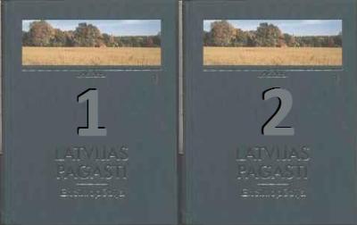 Enciklopēdija Latvijas pagasti 1 un 2.sējums