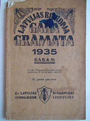 Latvijas biškopja gada grāmata 1935 gadam