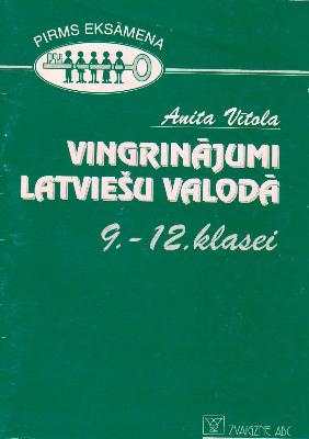 Vingrinājumi latviešu valodā