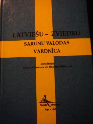 Latviešu - zviedru sarunu valodas vārdnīca