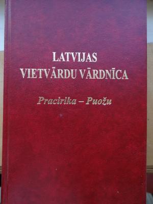 Latvijas vietvārdu vārdnīca 3