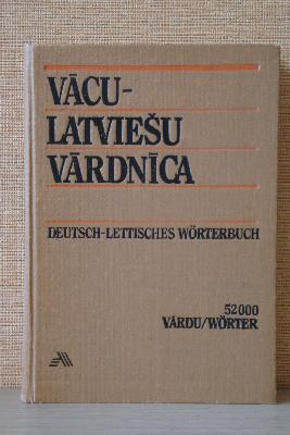 Vācu - latviešu vārdnīca