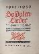 1914–1939 Soldaten–Lieder von front und heimat 
