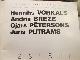 Henrihs Vorkals, Andris Breže, Ojārs Pētersons, Juris Putrāms. Izstāde