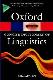 The Concise Oxford Dictionary of Linguistics