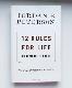 12 Rules for Life: An antidote to chaos
