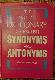 THE NUTTAL DICTIONARY OF ENGLISH SYNONYMS AND ANTONYMS