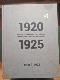1920. - 1925. gads Latvijas Republikas Ministru kabineta sēžu protokols notikumos, atmiņās