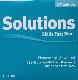 SOLUTIONS Elementary-Advanced SKILLS TEST BANK CD-ROM