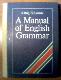 A Manual of English Grammar